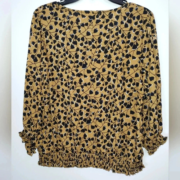 Melloday Women's Polyester Spandex Blouse Ladies Fashion Plus Size Top - Picture 2 of 5